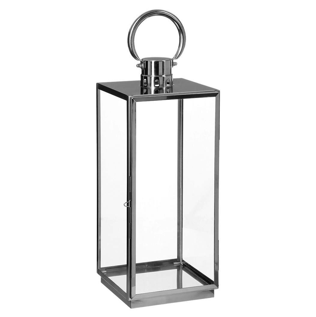 Lanterne inox verre grand modèle réf. 20064241