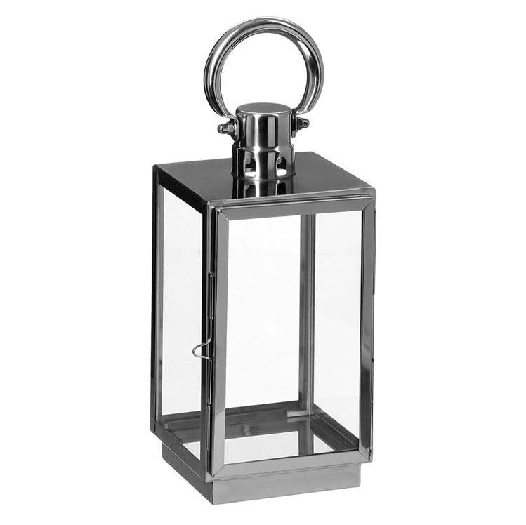 Lanterne inox verre petit modèle réf. 20064239
