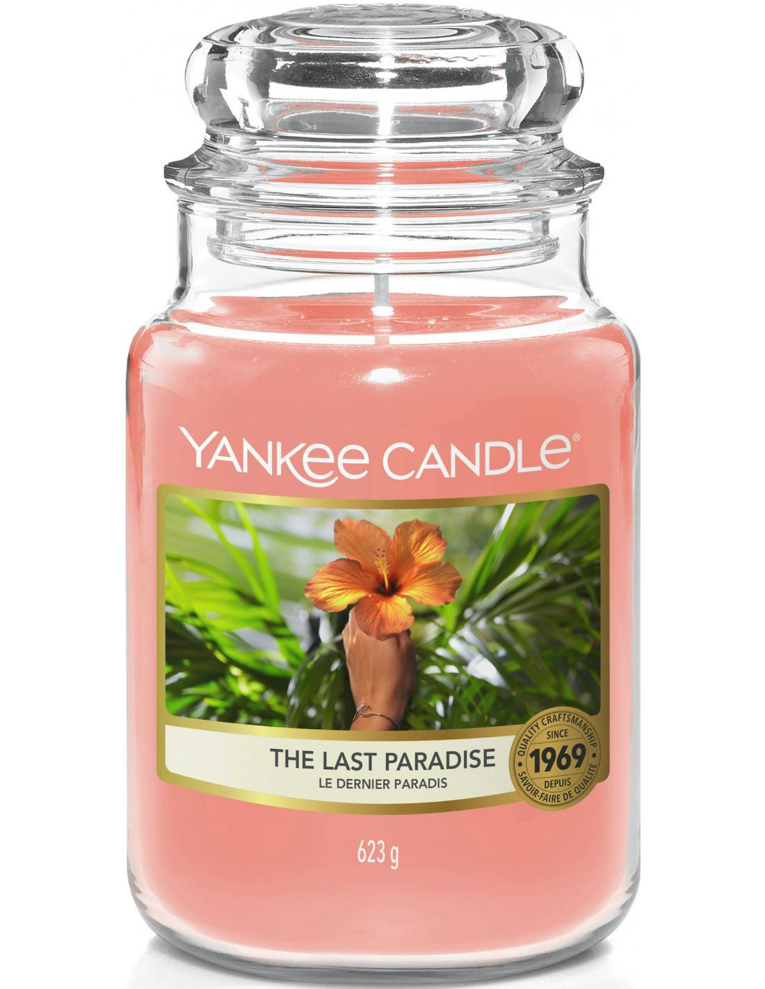 Le dernier paradis bougie parfumée grande jarre YANKEE CANDLE