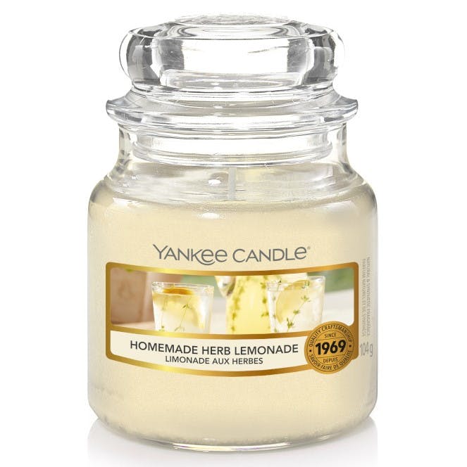 Limonade aux herbes bougie parfumée petite jarre YANKEE CANDLE