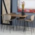 Mange-debout effet bois brun 140 cm HELSINKI