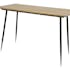 Table haute mange debout en bois style contemporain pied metal