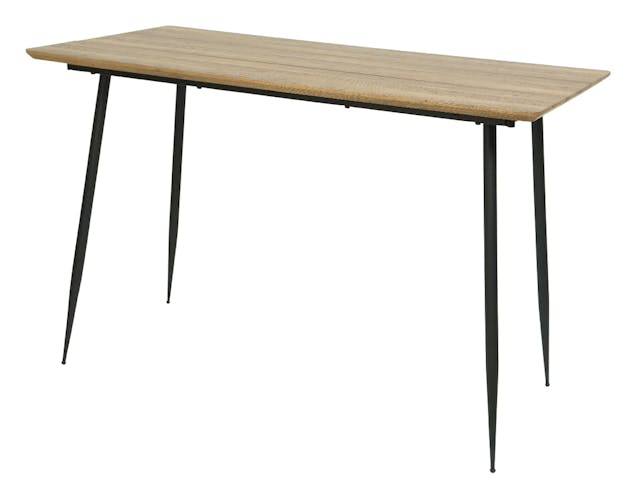 Table haute mange debout en bois style contemporain pied metal