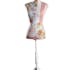 Mannequin couture fleuri multicolore 40x36x165cm VALENTINE
