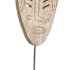 Masque Mistik front sculpté ajouré 26 cm sur pied