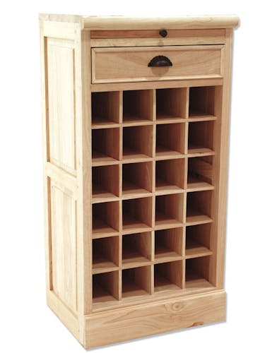 MEUBLE BAR RANGE BOUTEILLES TRADITTION H.96cm