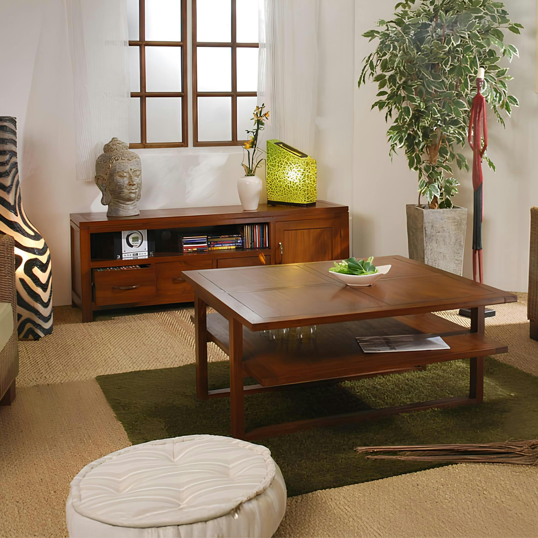 Meuble TV 3 tiroirs 140cm LOLA