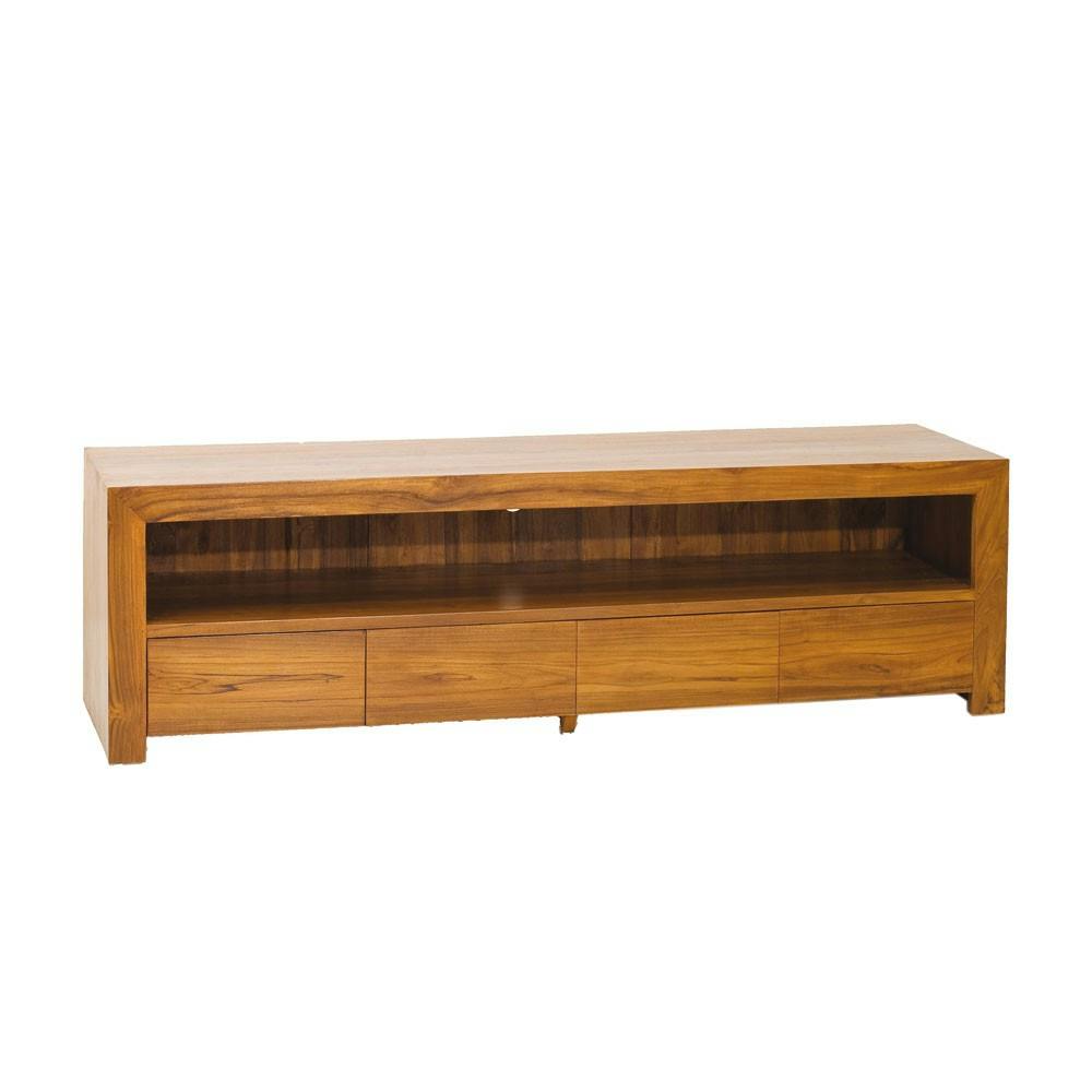 Meuble tv bas 4 tiroirs 175cm BISHO