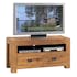 Meuble TV en bois deux tiroirs de style campagne