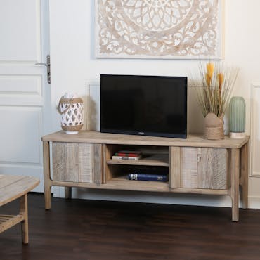  Meuble TV en bois d'acacia HAMILTON