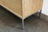 Meuble TV en Chêne massif naturel, 1 porte rabattable et 2 tiroirs 171x41x50cm KUBICO
