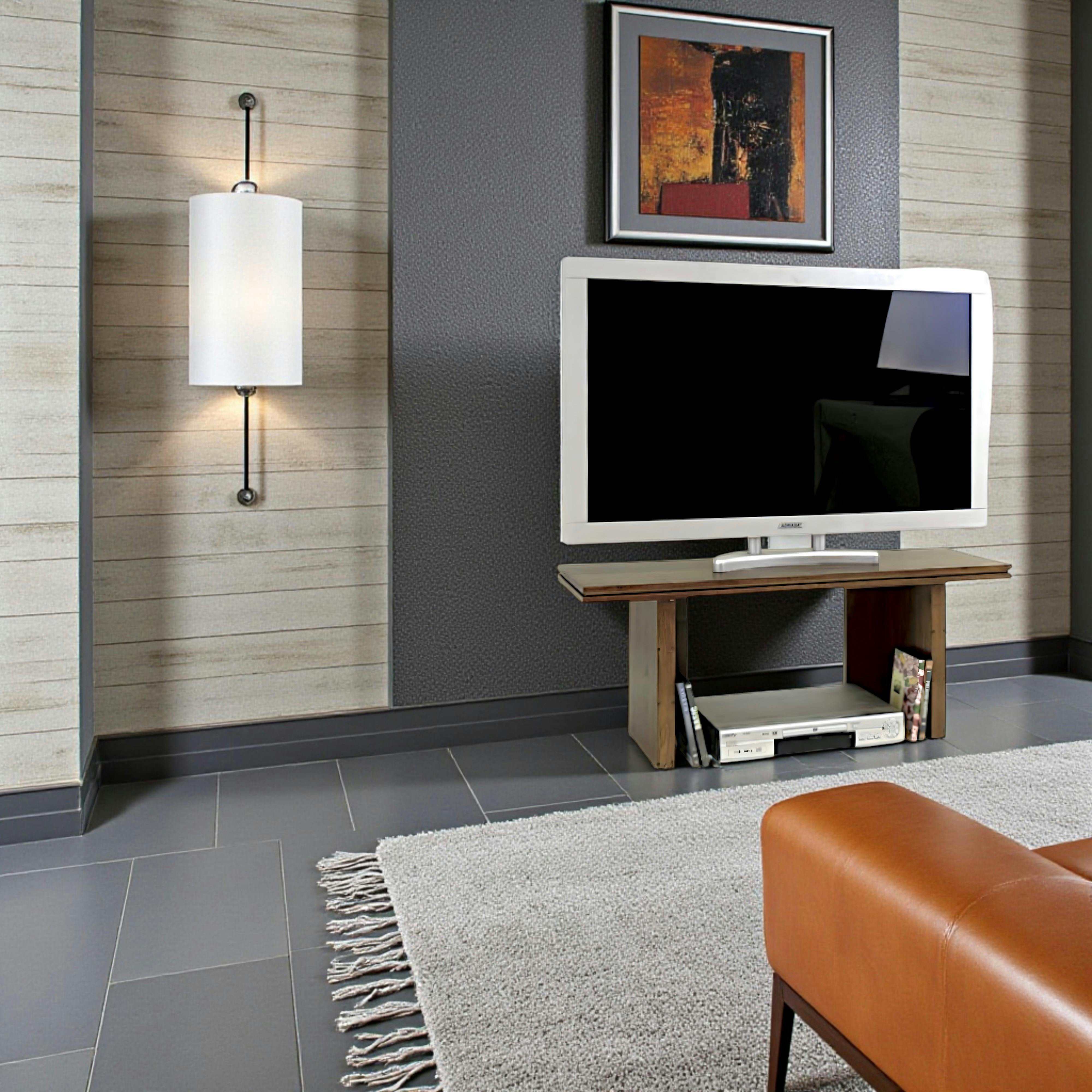 Meuble TV Hévéa 100x35x40cm HELENA