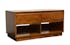 Meuble TV Hévéa 2 tiroirs, 2 niches basses 90x45x45cm BALTIC