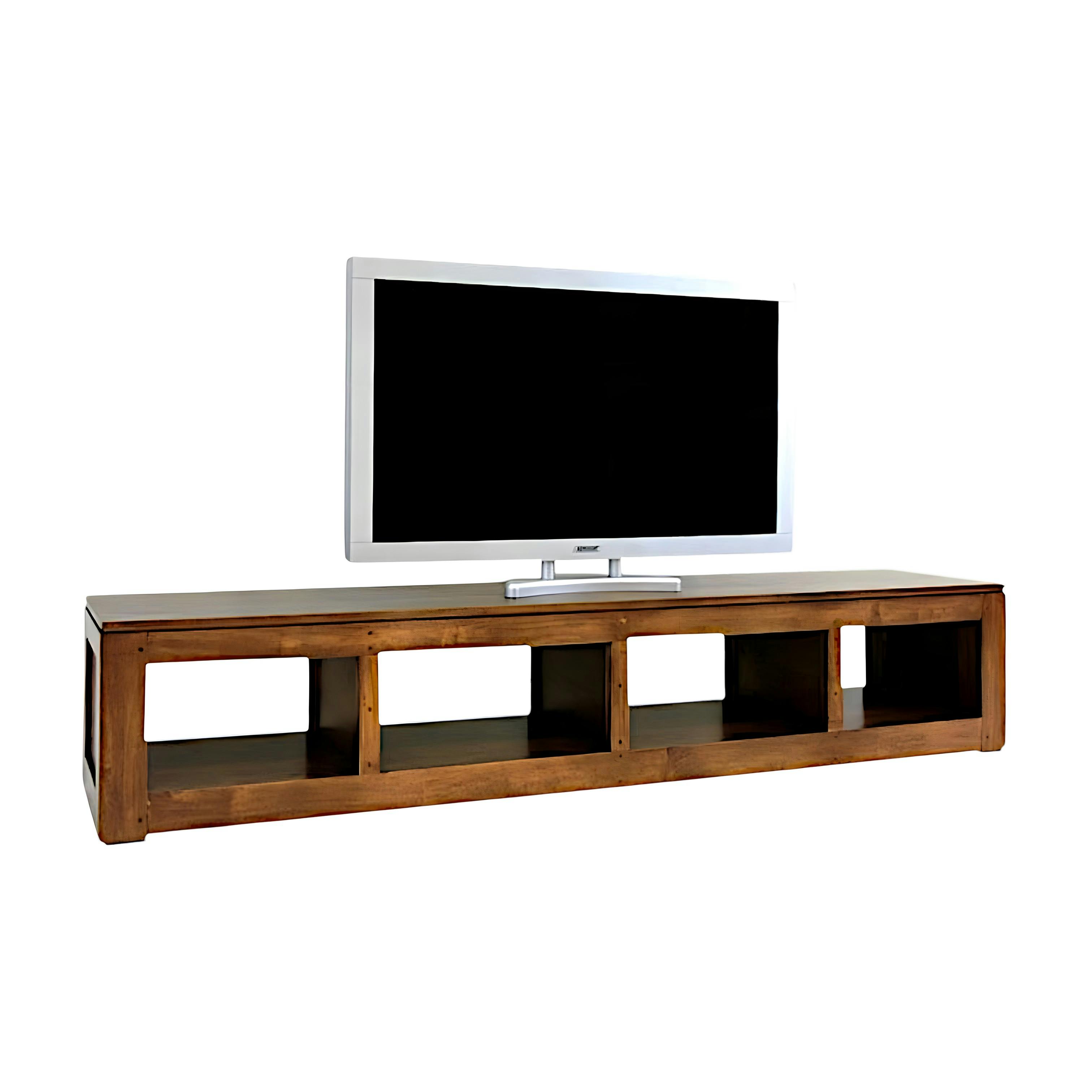 Meuble TV hévéa 200cm HELENA