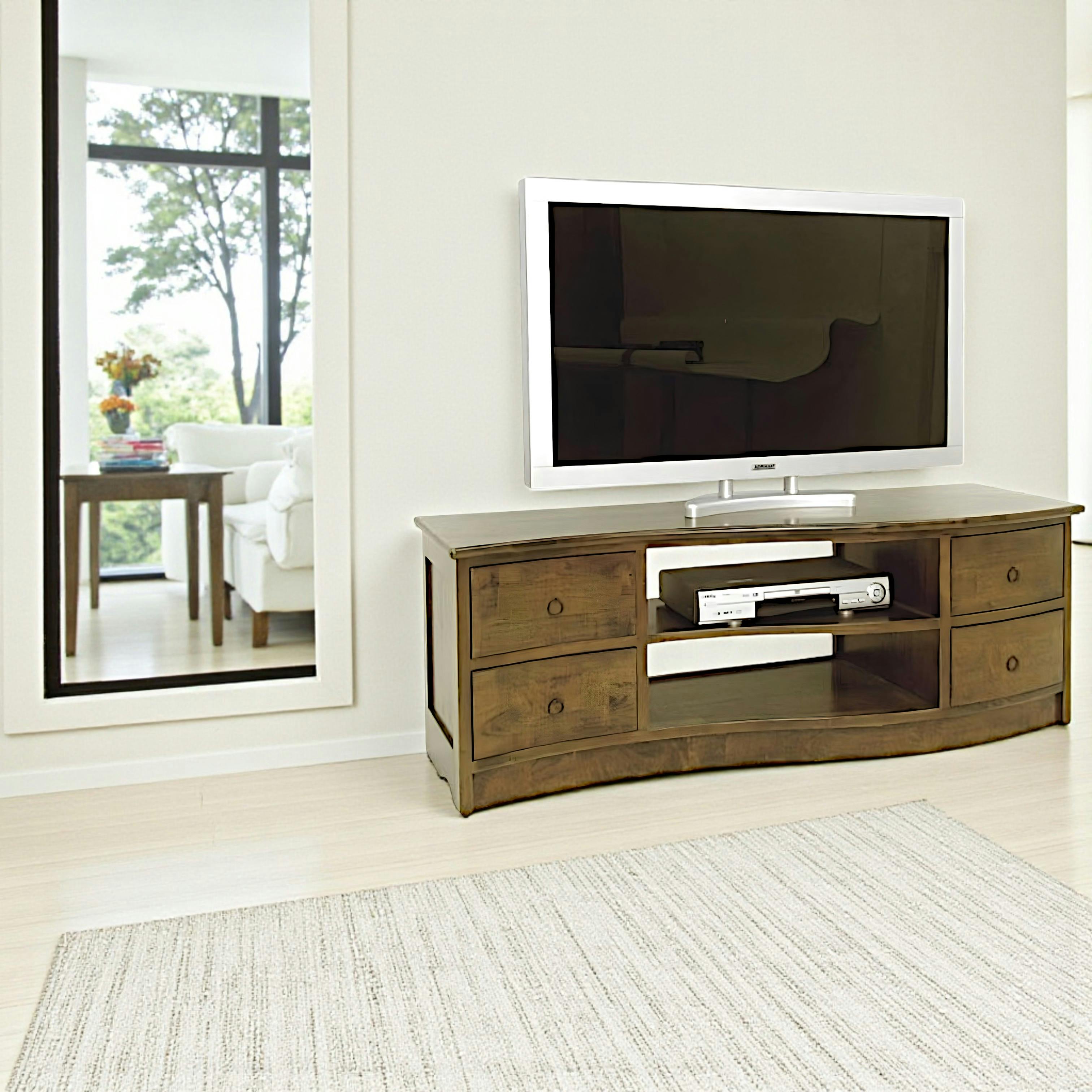 Meuble TV vague TRADITION 140 cm