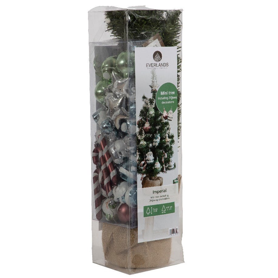 Mini sapin décore enneigé 75 cm