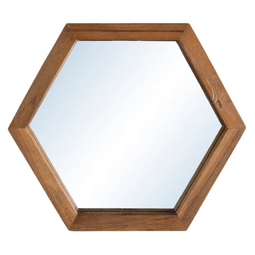 Miroir décoratif forme hexagonale SWING