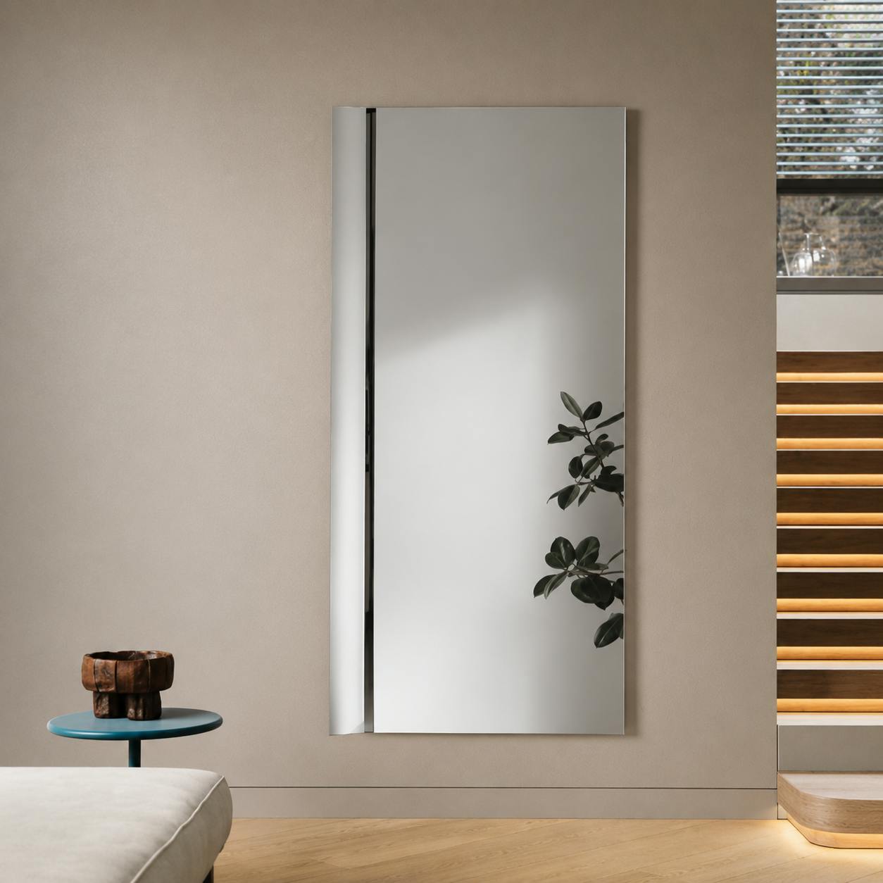 Miroir mural rectangulaire 170 cm MILANO