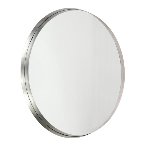 Miroir rond argent vieilli D 75 cm NIAGARA
