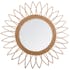 Miroir rotin soleil D50cm