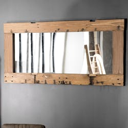Miroir vertical bois recyclé 80x170 JODHPUR
