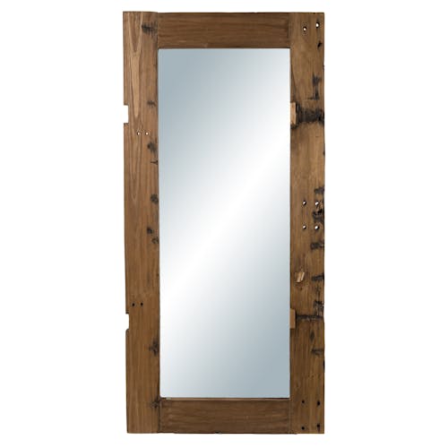 Miroir vertical bois recyclé 80x170 JODHPUR