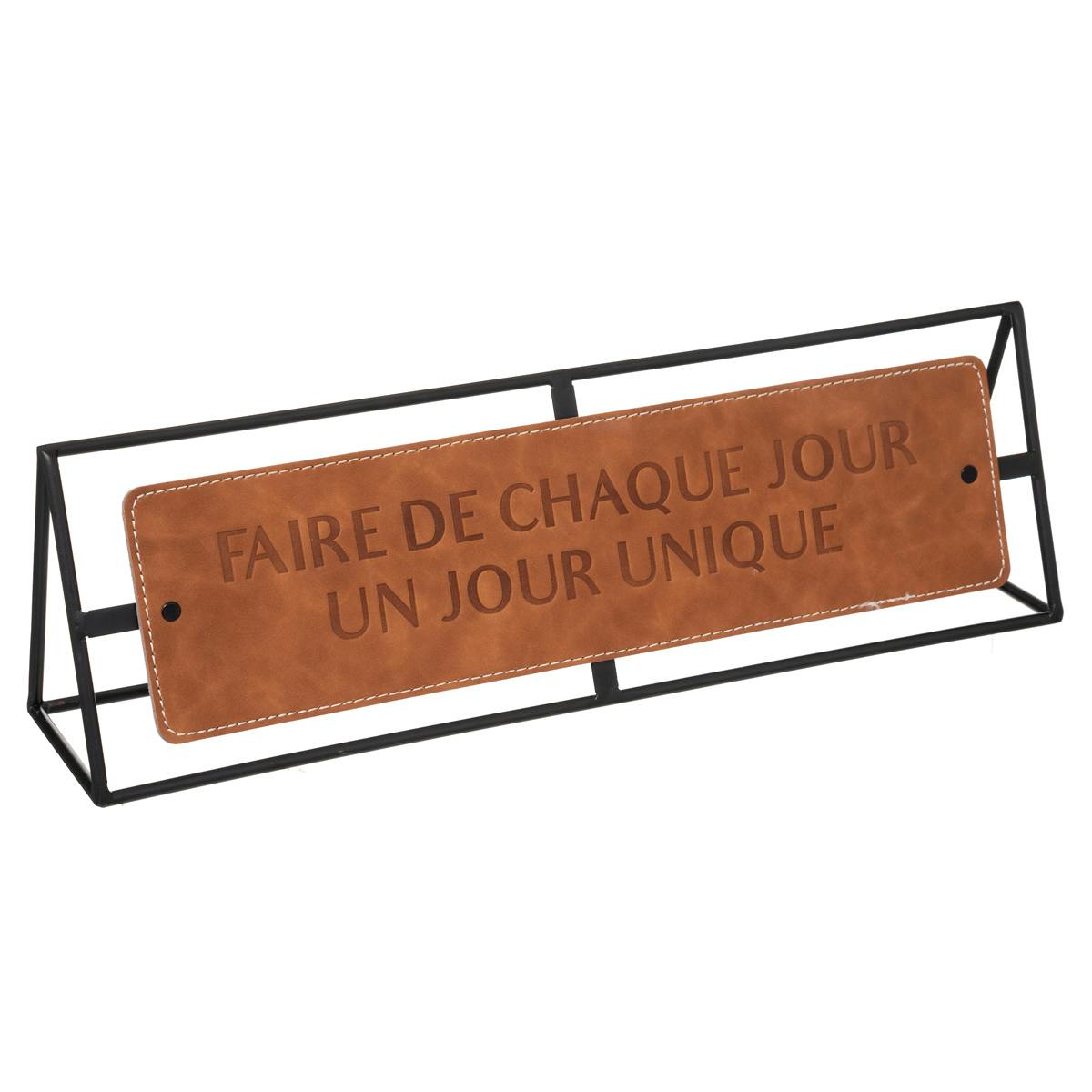 Mot à poser "Faire de chaque jour..."