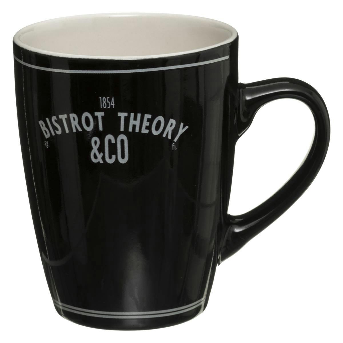 Mug "Bistrot" noir 30 cl