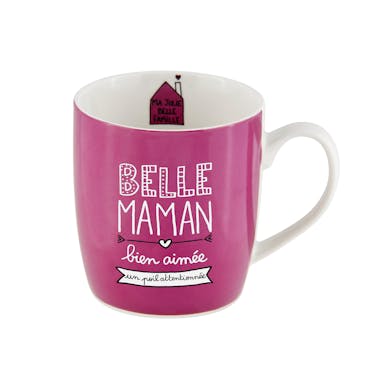 Mug (+ boite) Belle-maman bien aimée DLP
