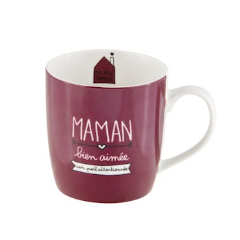 Mug (+ boite) Maman bien aimée DLP