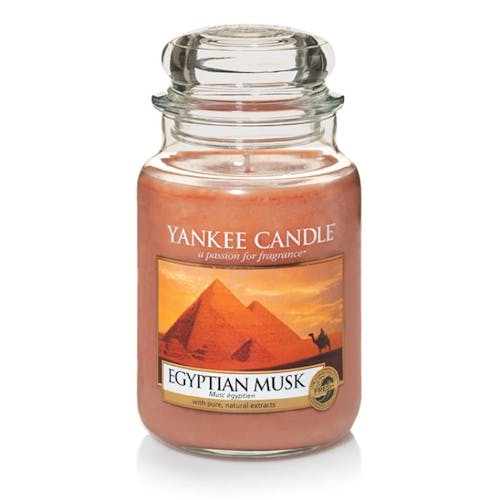 Musc Egyptien bougie parfumée grande jarre YANKEE CANDLE