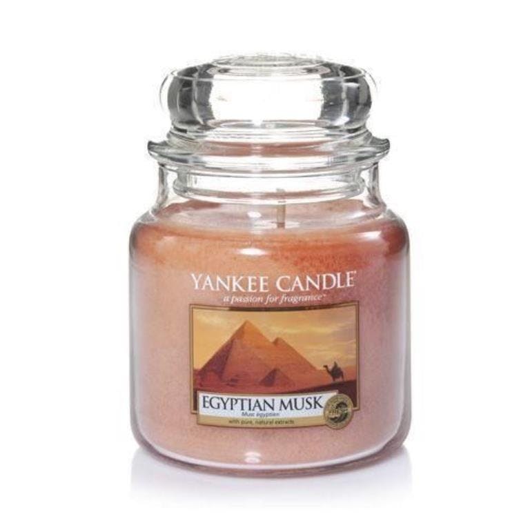 Musc Egyptien bougie parfumée moyenne jarre YANKEE CANDLE