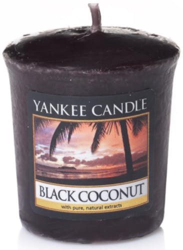 Noix De Coco Noire bougie parfumée votive YANKEE CANDLE