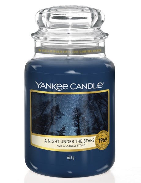 Nuit à la belle étoile bougie parfumée grande jarre YANKEE CANDLE