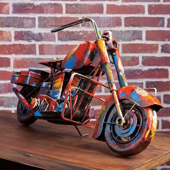 Objet déco à poser moto