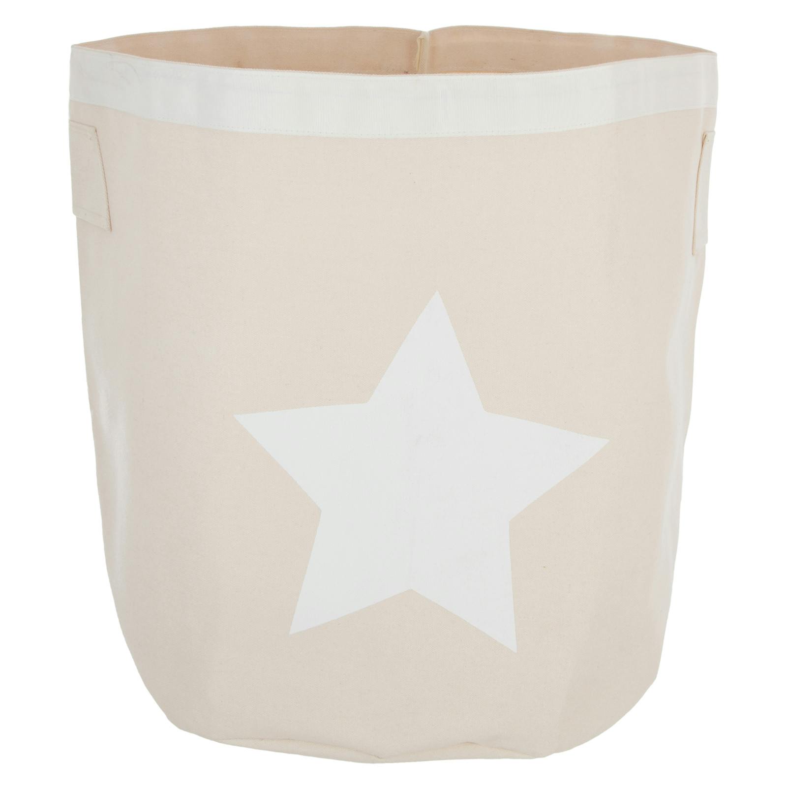 Panier de rangement enfant étoile blanche