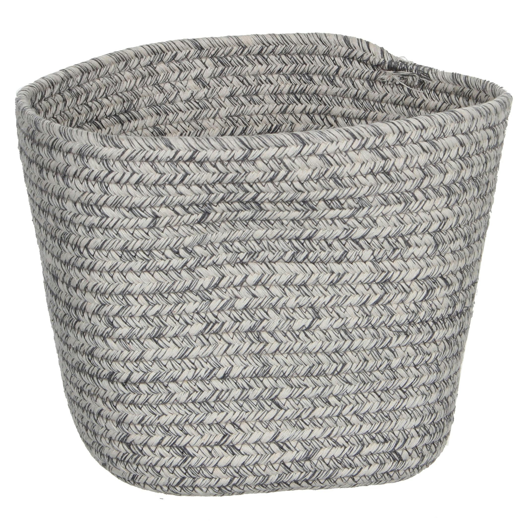 Panier lombock carré gris 15 cm
