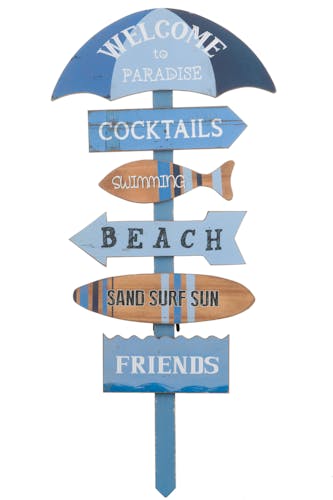 Panneau décoratif bord de mer parasol réf. 30021906