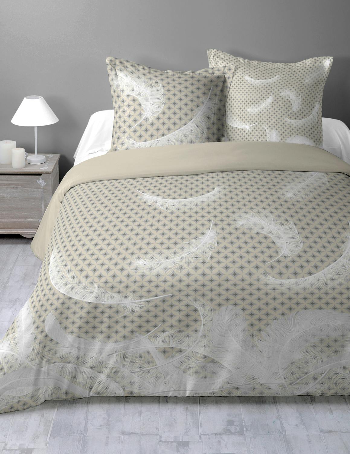 Parure de lit Dakota 2 personnes 240 x 220 cm