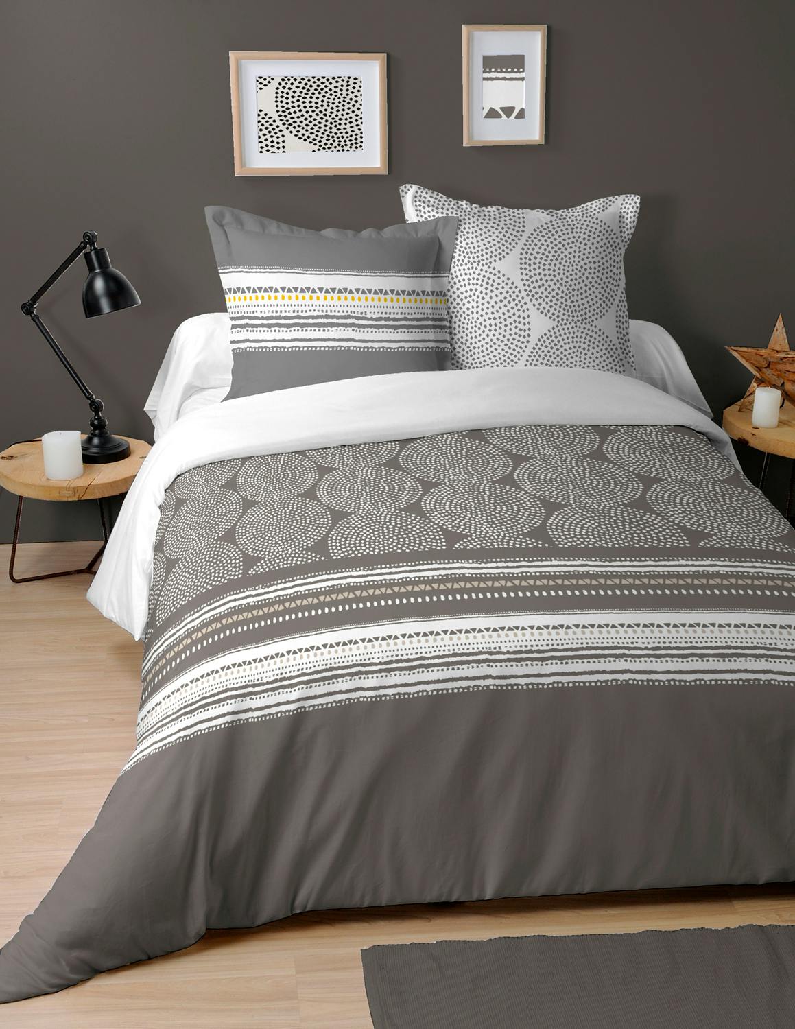 Parure de lit Tanzanie 2 personnes 240 x 220 cm