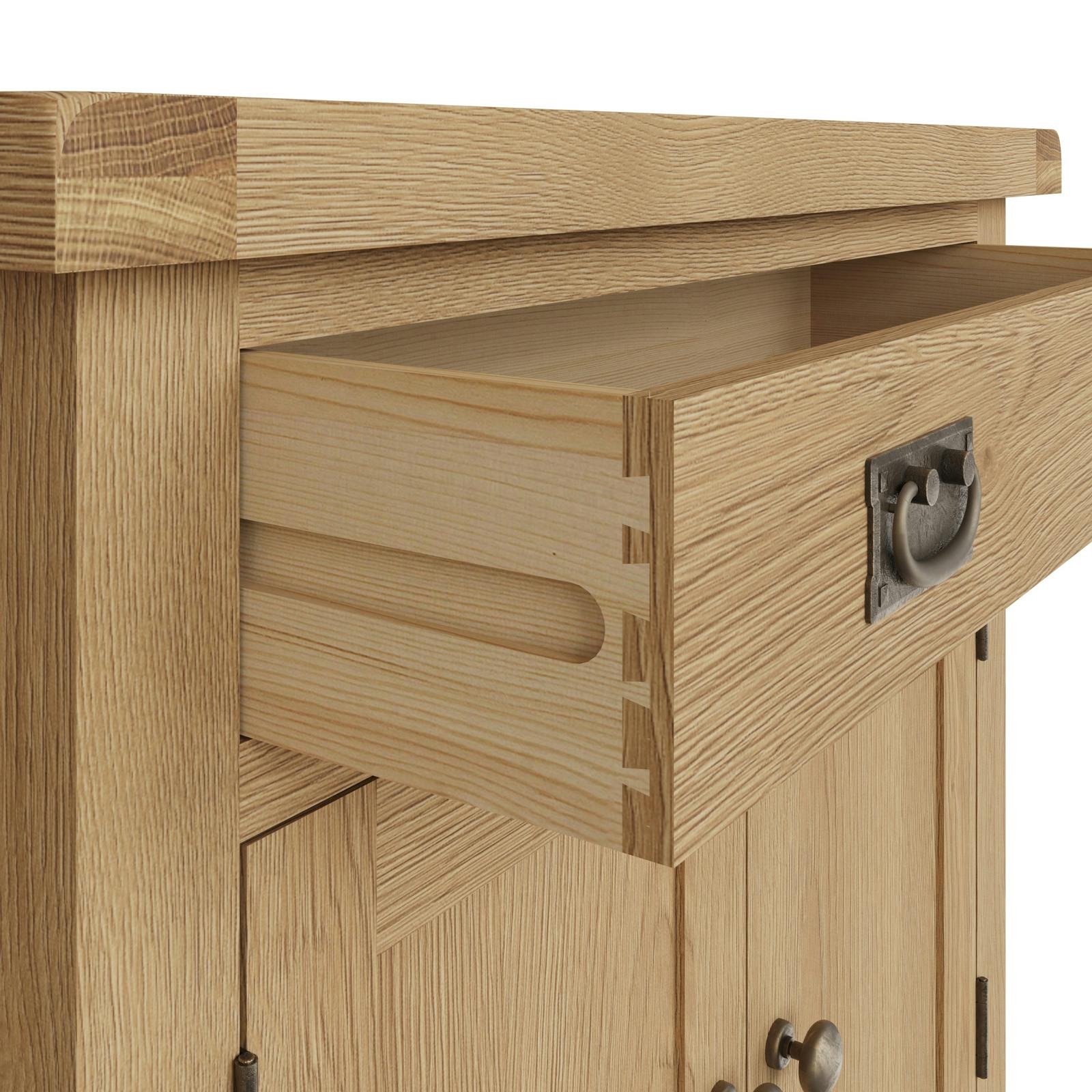 Petit buffet en bois coloré Ethnik