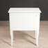 Petite commode blanche 2 tiroirs MARIE