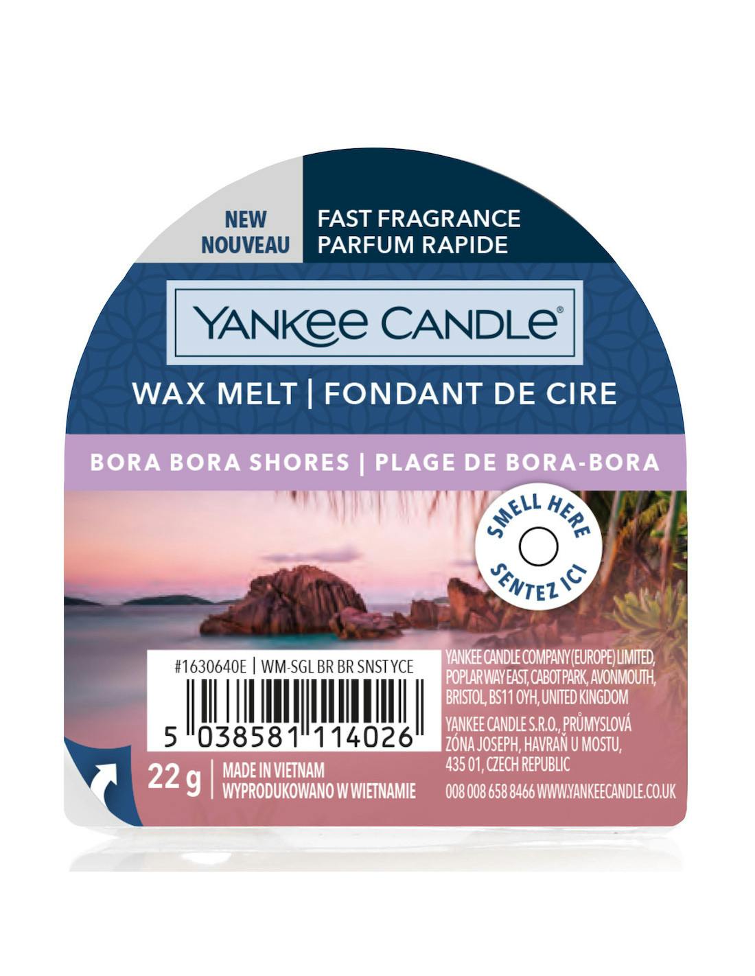 Plages de Bora Bora fondant de cire YANKEE CANDLE