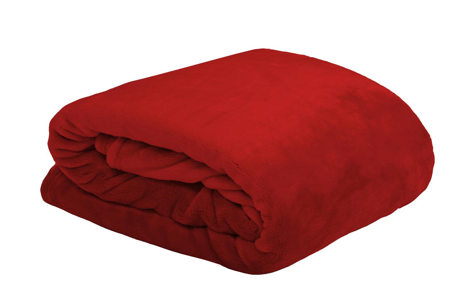 Plaid rouge 220x240cm DOUDOU