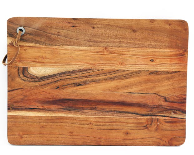 Planche à découper en bois d'acacia 45 cm