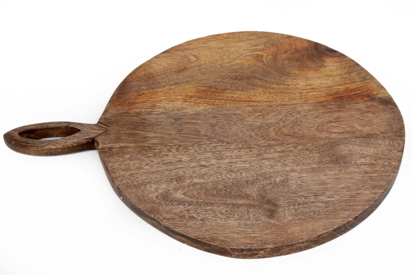 Planche à découper ronde bois manguier 38 cm