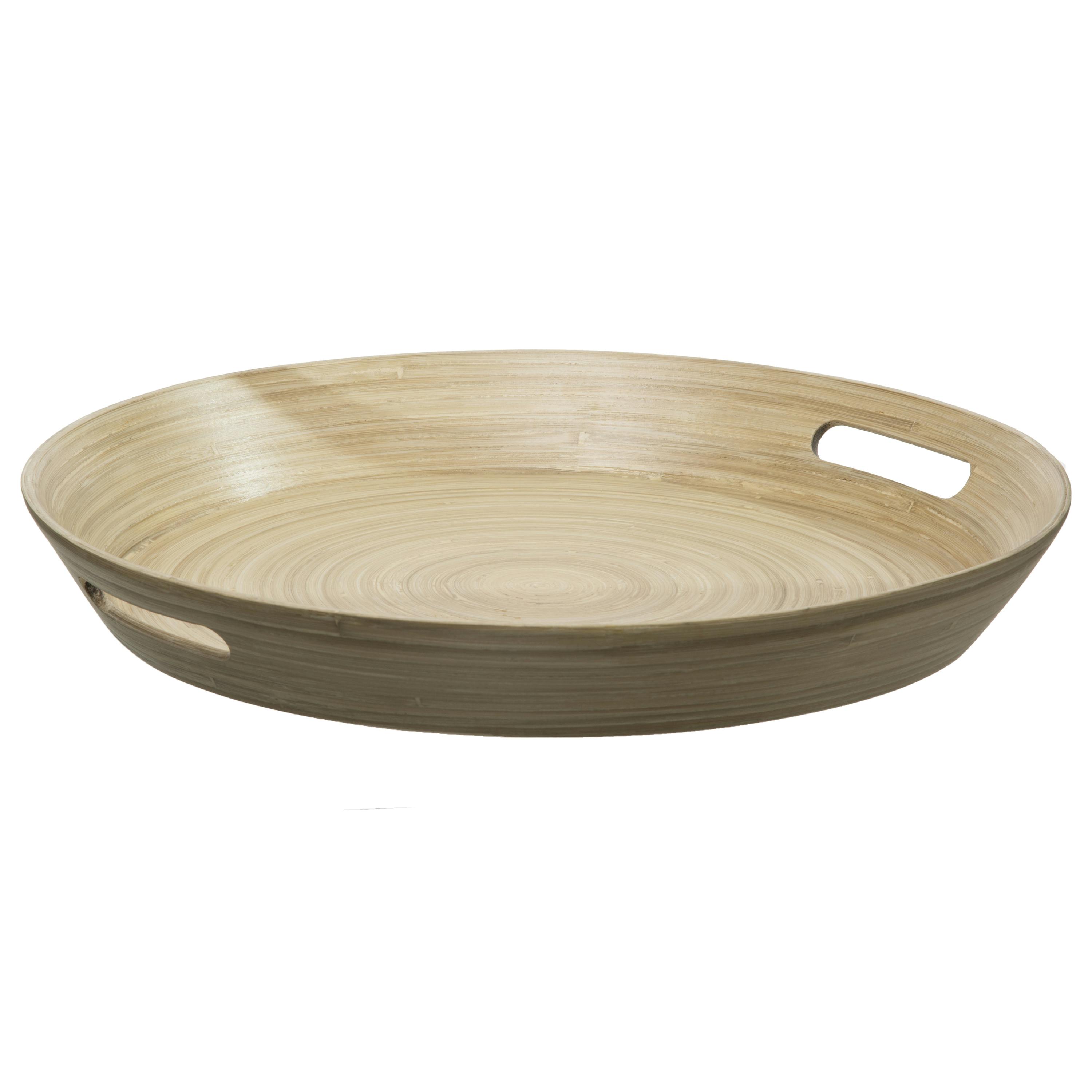 Plateau en bambou 42 cm