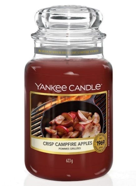 Pommes grillées bougie parfumée grande jarre YANKEE CANDLE