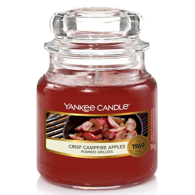 Pommes grillées bougie parfumée petite jarre YANKEE CANDLE