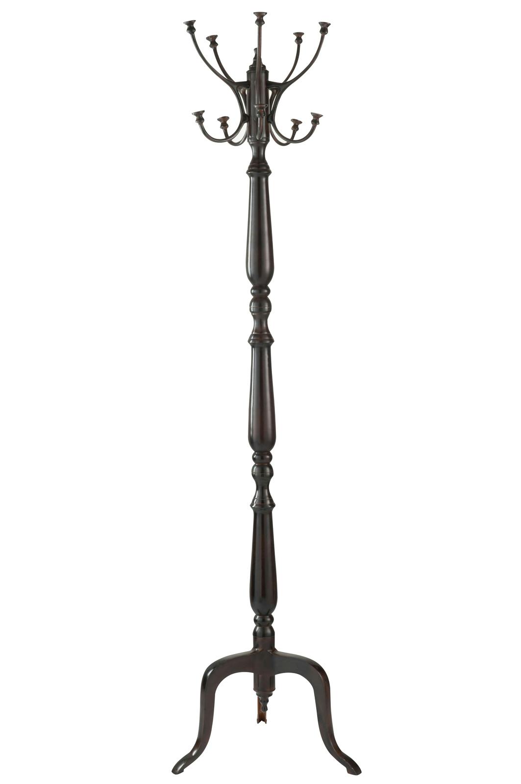Porte-manteau sur pied en aluminium - H174cm